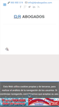 Mobile Screenshot of dyrabogados.com